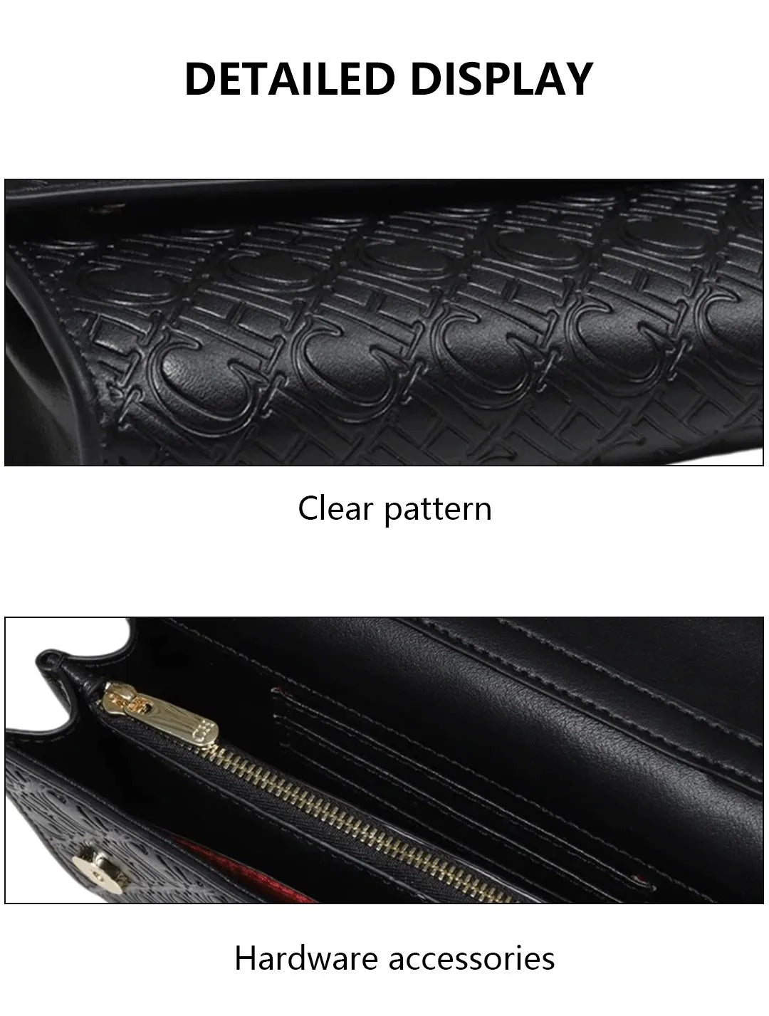 Fashion Women's Shoulder Bag with Letter Printing Design 2026 Festival Essential Versatile Women's Chain Bag