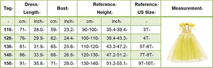 Kids Cinderella Costume Princess Dress for Girls Children Rapunzel Snow White Belle Jasmine Elsa Aurora Cosplay Carnival Dresses