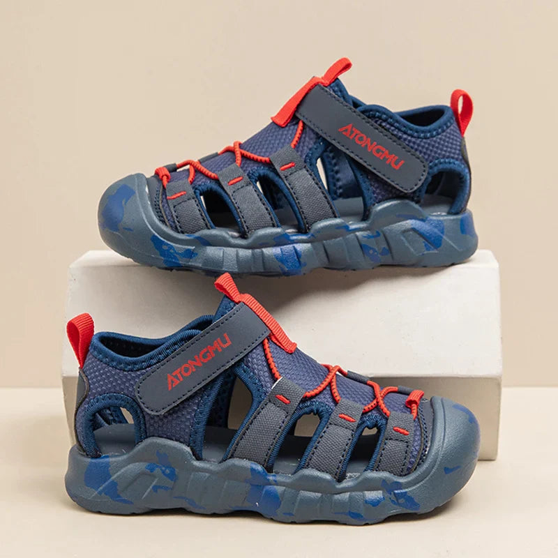 New Girls Sandals Children Water Shoes Cute Outdoor Non-slip Kids Sports Shoes Girls Boy Sandals Sneaker 4 To 12 Years