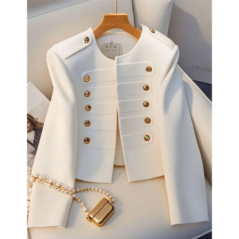 New Ladies Suit Jacket 2025 Spring Autumn Be All-match Fashion Female Blazer Coat Loose Korean Version Temperament Lady Overcoat