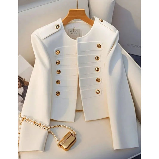 New Ladies Suit Jacket 2025 Spring Autumn Be All-match Fashion Female Blazer Coat Loose Korean Version Temperament Lady Overcoat