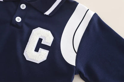 New Spring Autumn Baby Boys Clothes Suit Children Long Sleeved T-Shirt Pants 2Pcs/Sets Kids Girls Clothing Set Infant Tracksuits