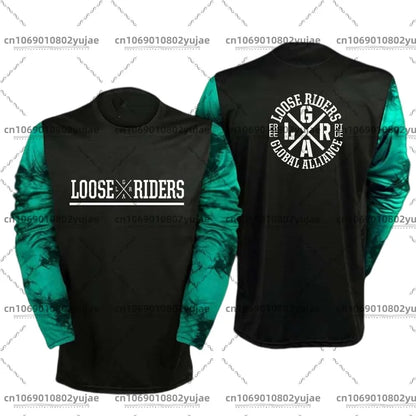 2025 newcomer motorcycle riding jerseys Loose rider shirt DH off-road motorcycle breathable sports T-shirt