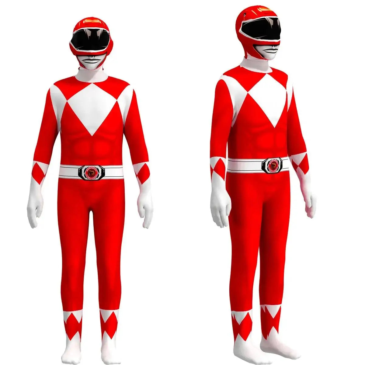 Power Samurai Sentai Shinkenger Rangers Costume Superhero Cosplay Halloween Birthday Party Jumpsuit Zentai Suit