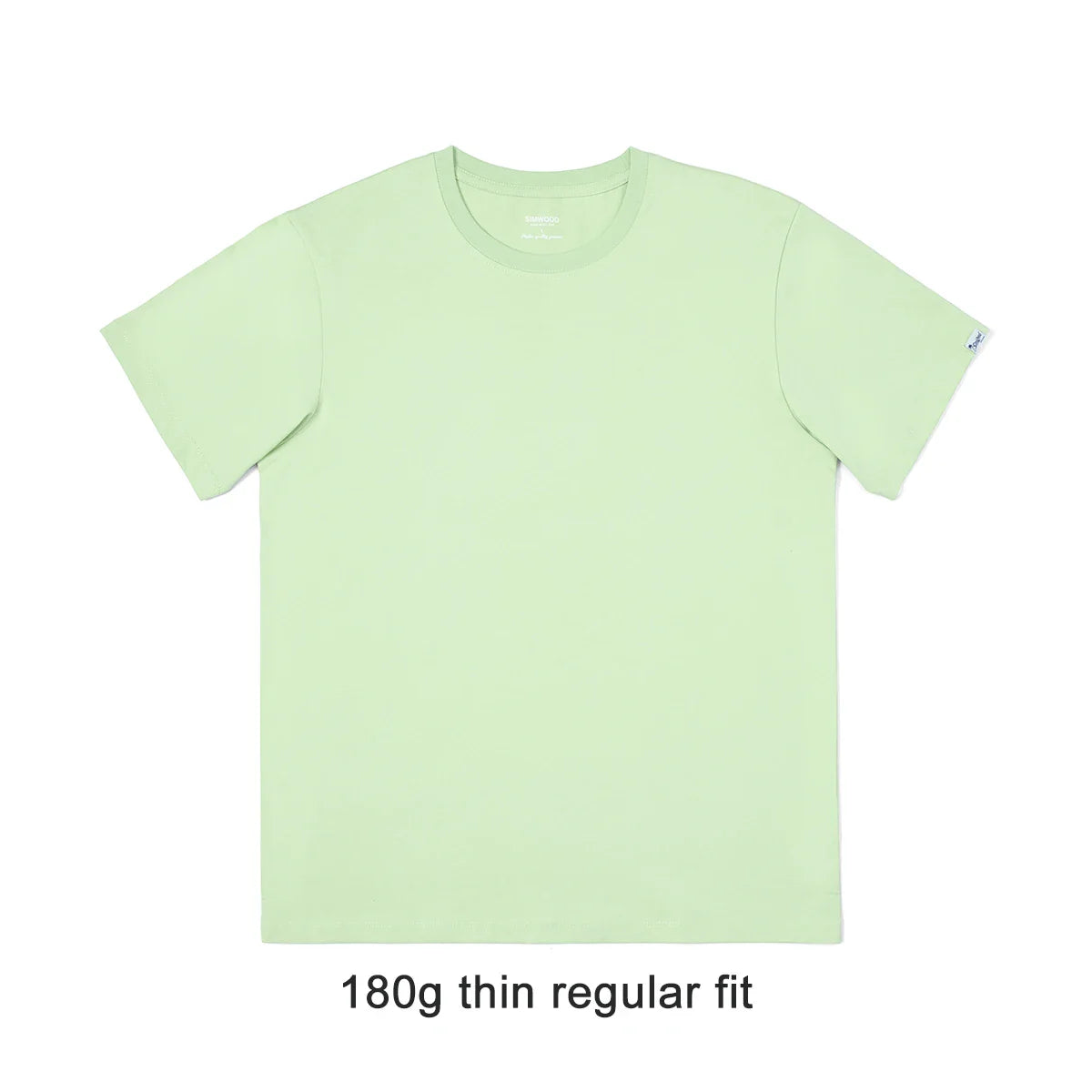 2026 Summer New 180gsm 100% Cotton White Solid T Shirt Men Causal O-neck Basic T-shirt Women High Quality Tops