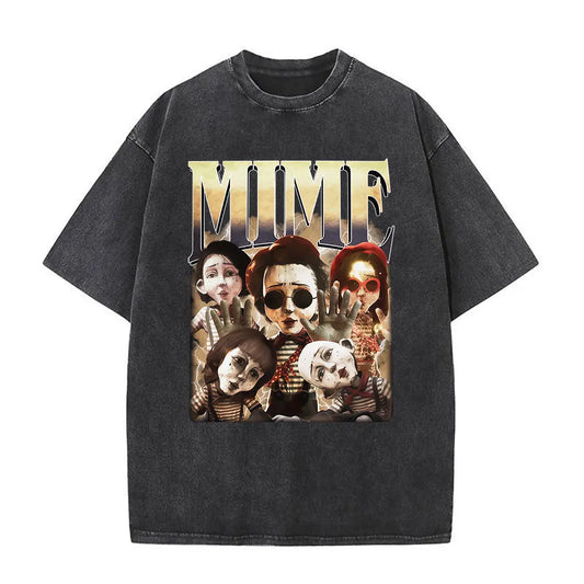 Vintage Washed Game Clair Obscur Expedition 33 for Those Who Come After T Shirts Men Fashion Oversized Short Sleeve T-shirts