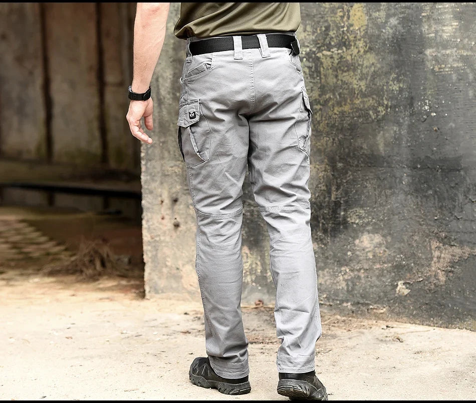 M3 Waterproof Tactical Hunting Pants Men  Special  Hiking Cargo Pants Multi Pocket Rip-stop Cotton Trousers