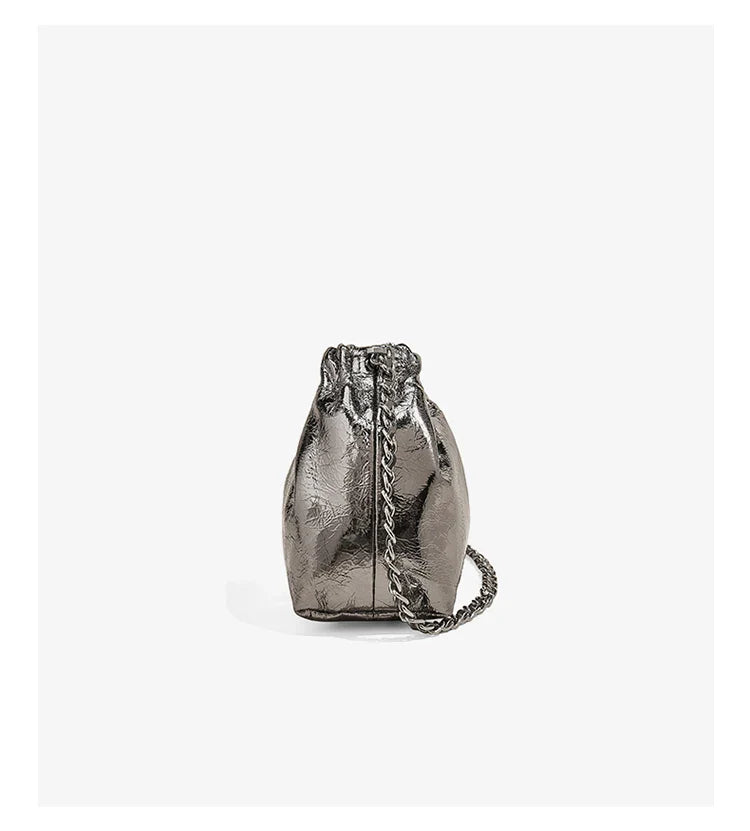 Genuine Leather Women Small Shoulder Bag Lady Fashion Mini Crossbody Handbag Purse Perfect Gift for Wife, Girlfriend