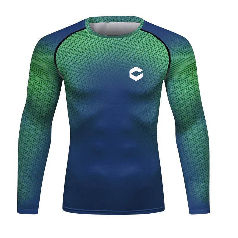 Cody Lundin UV Sun Protection Shirt Long Sleeve Men Blouse Sports Sublimated T-Shirts Gym Swim Surf Rashguard Jiu Jitsu BJJ Tops