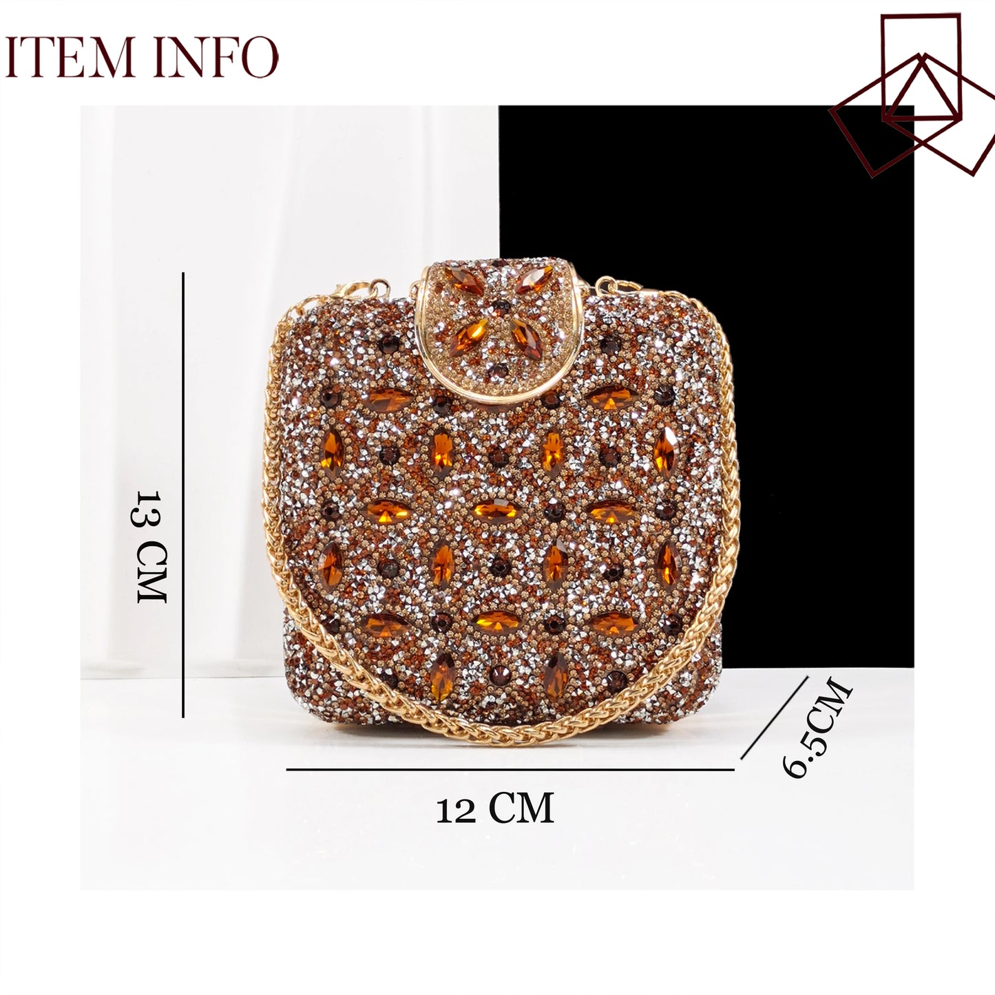 Elegant Full High Quality Diamond Design Olive Color Italian Women's Shoe and Handbag Set for Weddings and Special Occasions