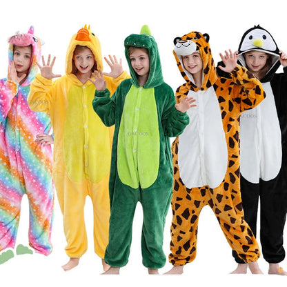Capybara Anime Cosplay Costumes Kids Animal Cartoon Jumpsuit for Children Halloween Christmas Girls Boys Hooded Pajamas Onesies