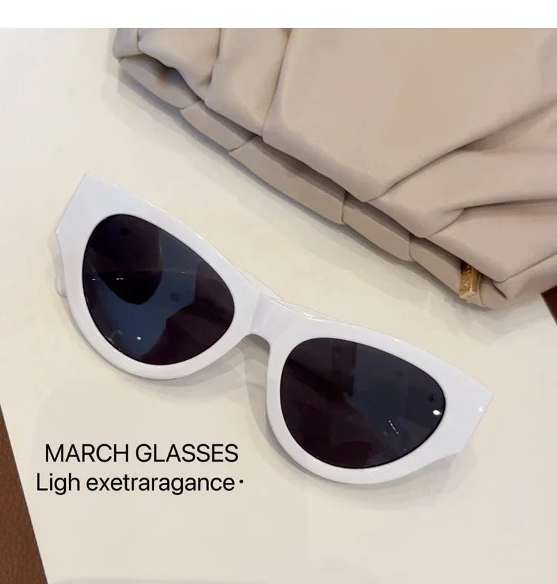 2025 New Fashion Women Sunglasses Luxury Retro Sun Glasses Cat Eye Eyewears Men Gafas De Sol Hombre Oculos De Sol Masculino