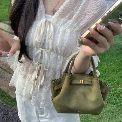 Women's Dumpling Bag Large Capacity Tote Handbag, Trendy Shoulder Bag Light Luxury Soft Leather Casual Daily Crossbody