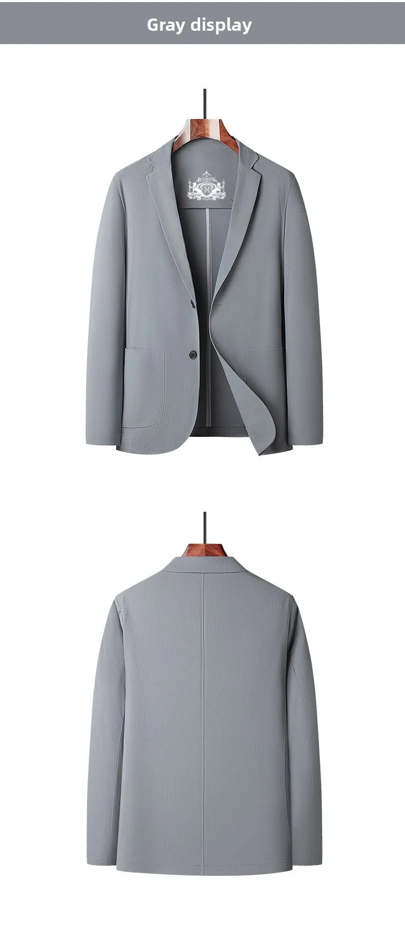 Sun Protection Lightweight Blazer - Fashionable for Outdoor Travel, Weddings, Leisure, Korean Style - Men's Breathable Blazer