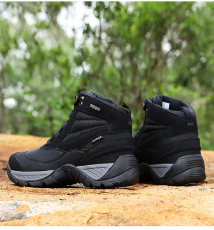 Men Tactical Boots Waterproof Army Plus Work Climbing Shoes Size Boot Anti-Slip Casual Outdoor Military Brand Ankle Hiking Shoes
