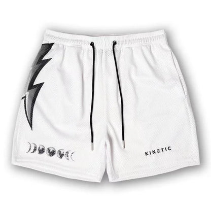 Summer Mens Sports Gym Fitness Running Basketball Short Pants Quick Dry Mesh Trend Jogger Beach Casual Motorcycle Shorts
