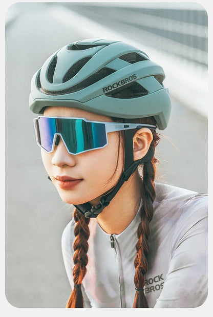 Polarized Photochromic Glasses Cycling Sunglasses Outdoor Sports UV400 MTB Road Women Men Bicycle Goggles Adjustable