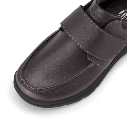 Wide Fit Men's Leather Shoes Diabetic Walking Shoes Oxford Shoes Formal Business Shoe Comfortable All Day Wear