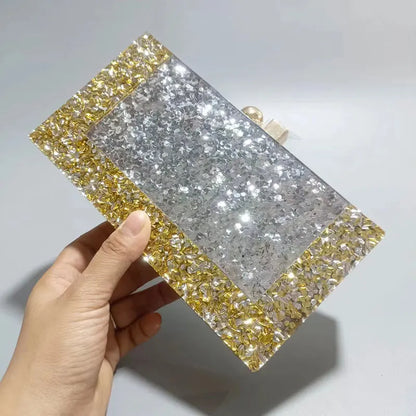 Luxury Designer Handbag Bags For Women Clutch Wedding Best Selling Crystal Evening Dress Novelty Purse Party Shoulder Cross Bag
