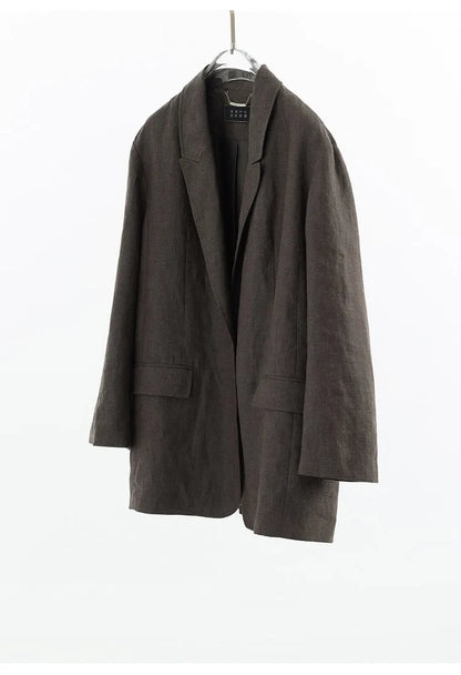 Simple and Understated~ One-Button Women's Blazer, Thin Spring/Summer Suit, New Casual Commuter Jacket, Loose Fit