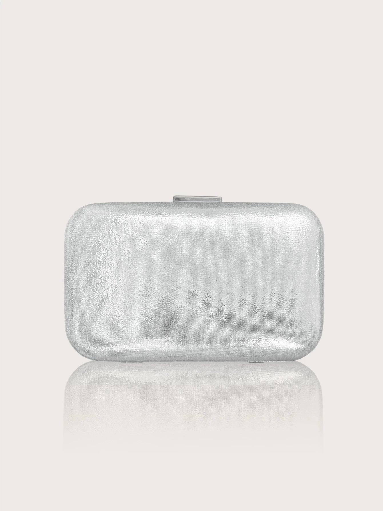 Fashionable and Luxurious, Simple Rhinestone Party Clutch and Box Bag, Exquisite and Elegant Women's Evening Bag, Paired with a Gorgeous Rhinestone Pendant Necklace, Bracelet, and Earrings Four-Piece Set, Perfect Wallet for P
