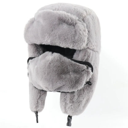 Army Military Soviet CCCP Ushanka Men&Women Winter Earflap Bomber Hat Warm Faux Fur Windproof Thermal hat Snow ski Caps