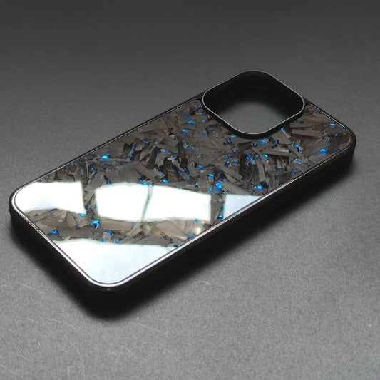 100% Real Forged Carbon Fiber MagSafe Phone Case for iPhone 16 14 13 12 11 Plus Pro /Pro Max Glossy Shockproof Protective Cover