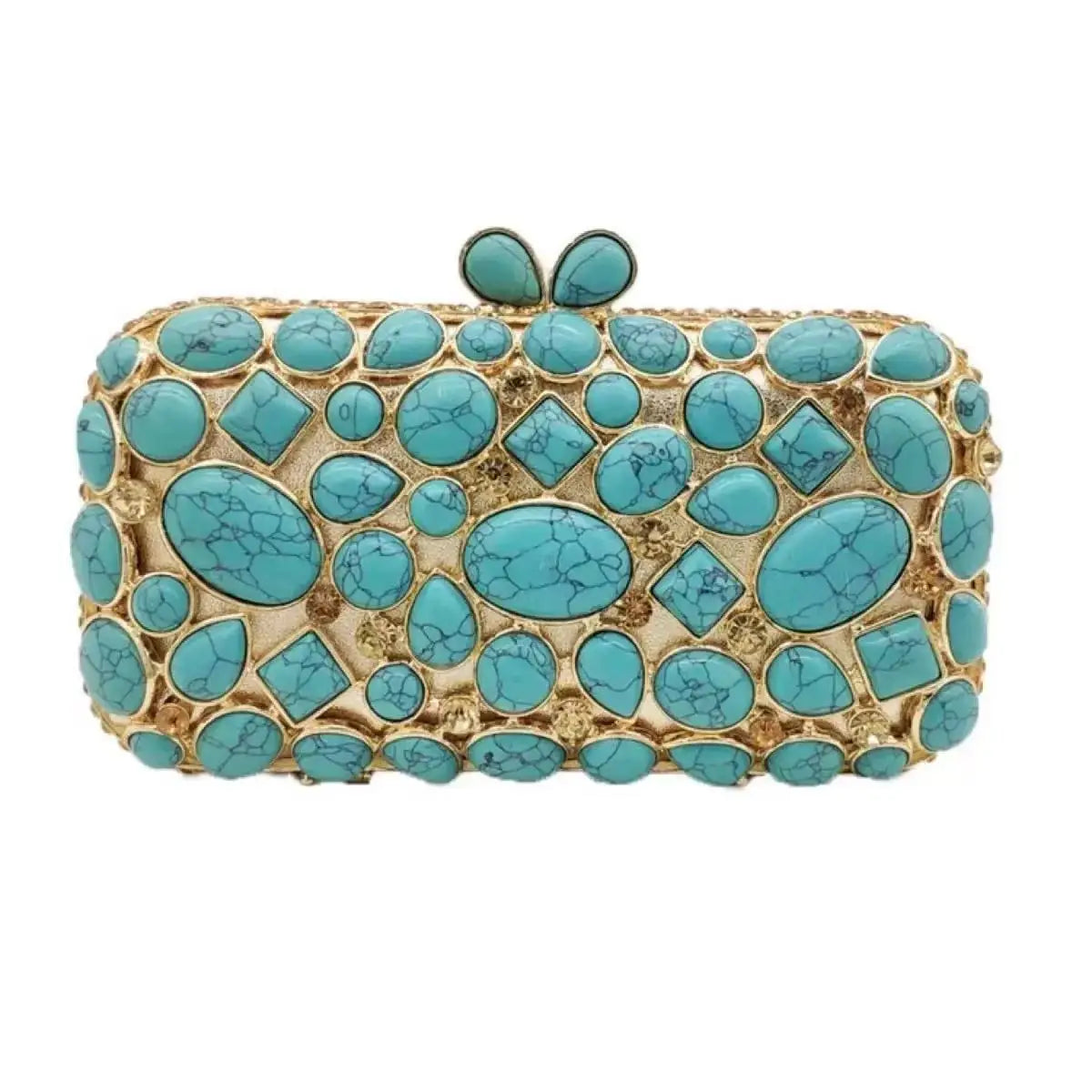 Natural Rhinestone Handmade Clutch Women Wedding Party Cocktail Evening Bag Colorful Diamond Handbag Fashion Yellow Purse