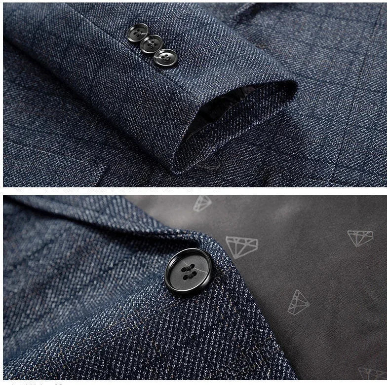 Brand 2026 Spring Blazers Para Men Retro Autumn Single Breasted Suits Blazer Mens Fashion Blazers Suits for Mens Luxury