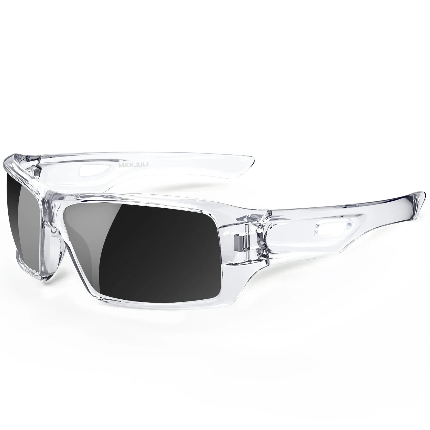 Polarized glasses Wrap Around Sports Sunglasses for Big Heads Men Women UV400 Sun Glasses 8232