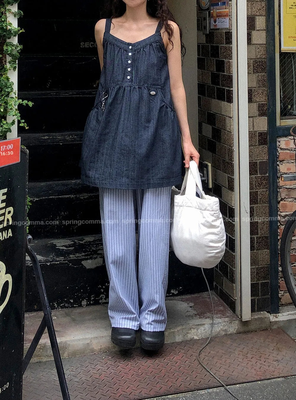 Korean Sle ort Denim Overalls Women's Faionable Summer Dr Vest Dr No Brand Commute Sle 00% Other Material