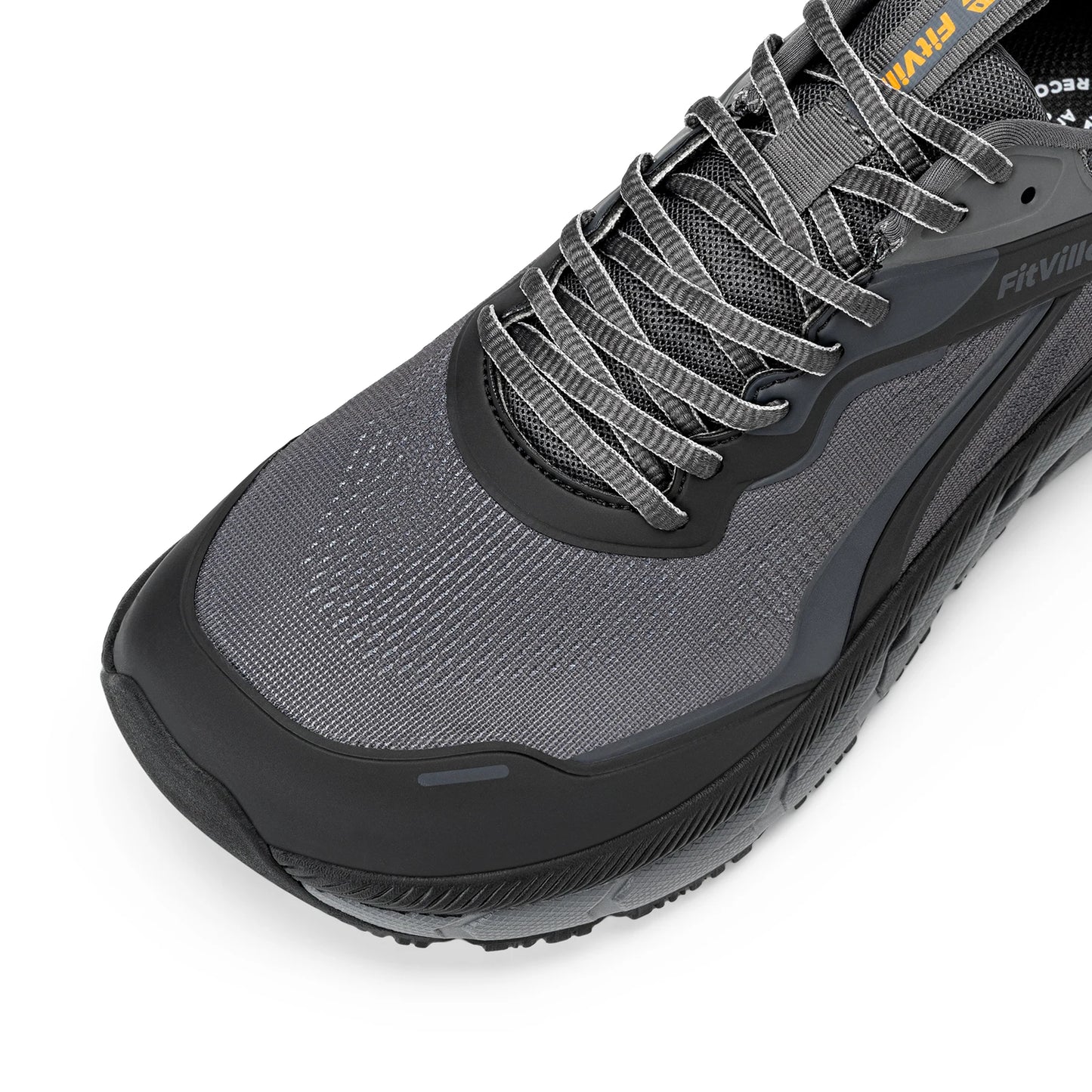 Men's Wide Toe Box Shoes Cushioned Well Sneakers Non Slip Lightweight Breathable Running Shoes for Swollen Feet