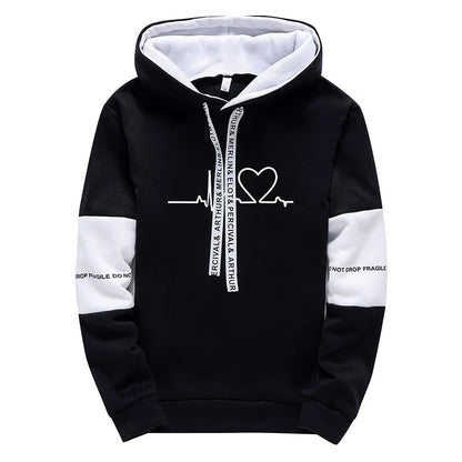 Hoodies Sportswear Sweatshirts for Men Comfortable Autumn Winter Sports Casual Fashion Versatile Sweatpants Daily Dressing Men's