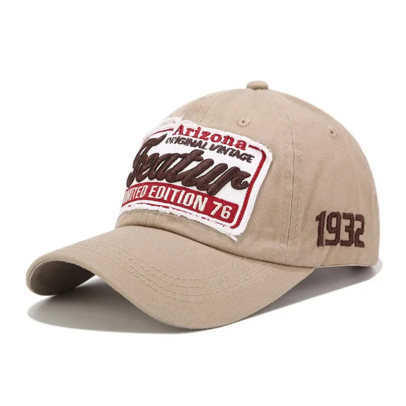 Letter Embroidery Baseball Caps For Men Women Cotton Winter Hat Hip Hop Fitted Caps Spring Summer Casual Sports Unisex Visor Hat