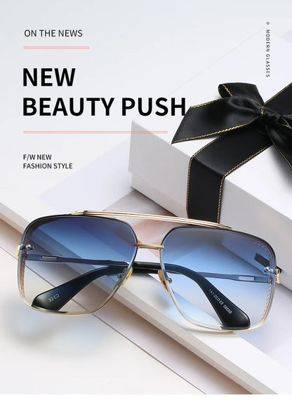 Steampunk Sunglasses For Men 2023 Punk Sunglasses Women Vintage Fashion Glasses Luxury Retro Square Shades Trending Gafas De Sol