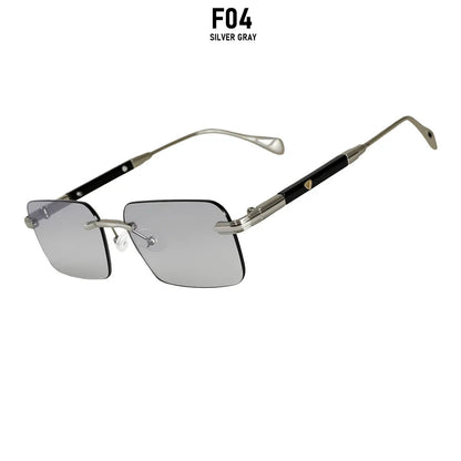 2026 Rimless Sunglasses Women Vacation Sunscreen New Square Sunglass Men Brand Design Fashion Glasses Shades Lentes De Sol Mujer