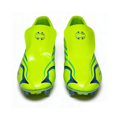 Professional Mens Soccer Shoes F50 Training Non-Slip Turf Soccer Cleats Boys TF/FG Football Sneakers Chuteira Campo 39-45