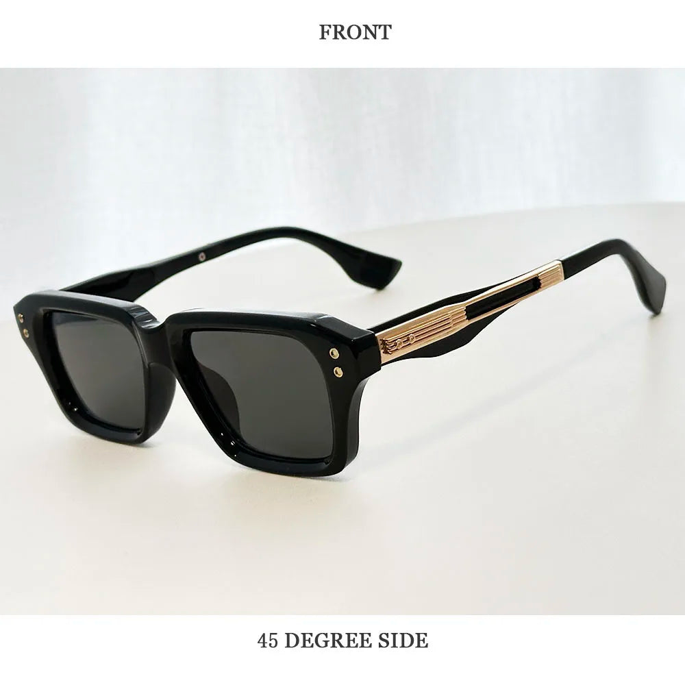 Luxury Sunglass Men Vintage Square Sunglasses Women Trendy 2026 Fashion Glasses  Dropshipping Shades Gafas De Sol Hombre Okulary