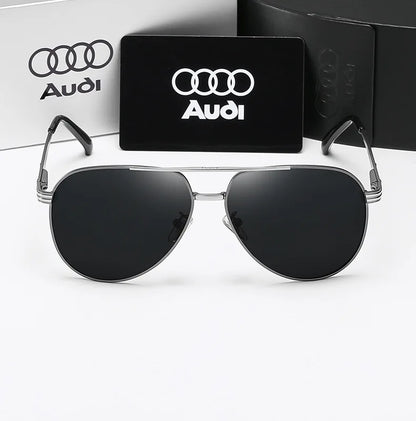 UV400 Polarized AntiGlare Retro Flight Sunglasses Glasses for Motorcycle Classic FrogEye Outdoor Glasses Men Women 558