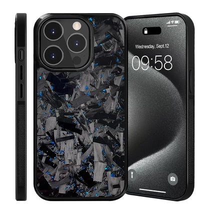 100% Real Forged Carbon Fiber MagSafe Phone Case for iPhone 16 14 13 12 11 Plus Pro /Pro Max Glossy Shockproof Protective Cover