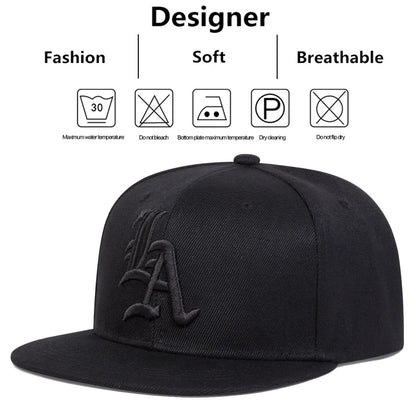 Unisex Gothic Letter Embroidery Hip-hop Hats Spring Autumn Outdoor Adjustable Casual Baseball Caps Sunscreen Hat