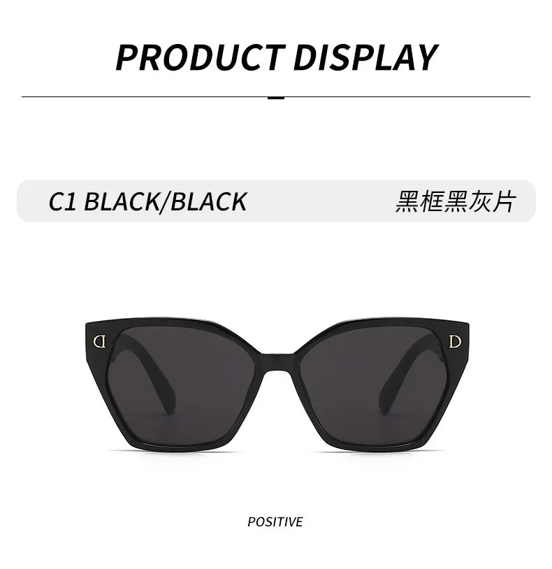 Fashion Brand Designer UV400 Sunglasses Women Men New Trendy Square Sun Glasses Female Vintage Gafas De Sol Eyeglasses