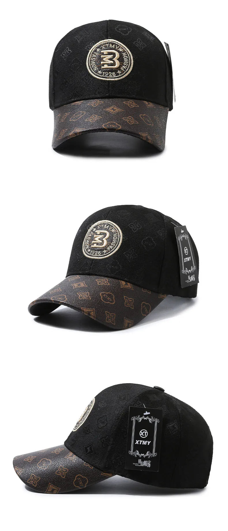 High Quality Summer Fashion Cotton Breathable Baseball Hat Snapback Letter Embroidery Face-Slimming Outdoor Cap for Women/Men