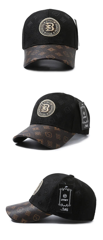 High Quality Summer Fashion Cotton Breathable Baseball Hat Snapback Letter Embroidery Face-Slimming Outdoor Cap for Women/Men