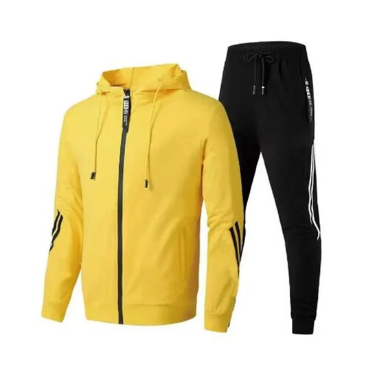 Men's Set Pullover Sweatshirt Hoodies Sweatsuit Long Sleeve High Quality Sports Suit 2025 Outdoors Daily Fashion Casual Clothing
