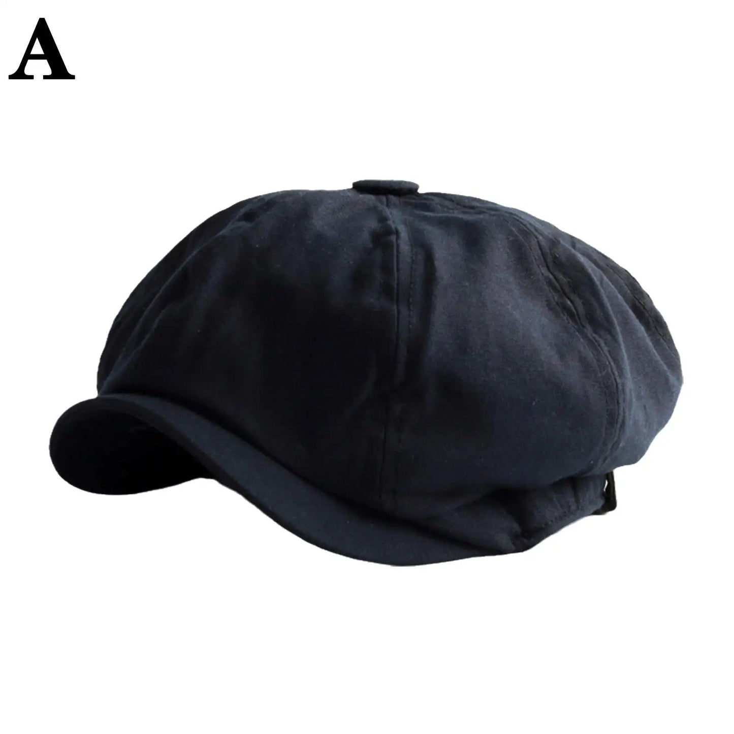 British Style Newsboy Men Cotton Ascot Dad Khaki Male Spring Autumn Vintage Brand Octagonal Flat