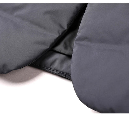 Men's Winter Fashion High-Quality down Jacket 90% White Duck down Warm Coat with Removable Scarf Suit Collar M-4XL Sizes