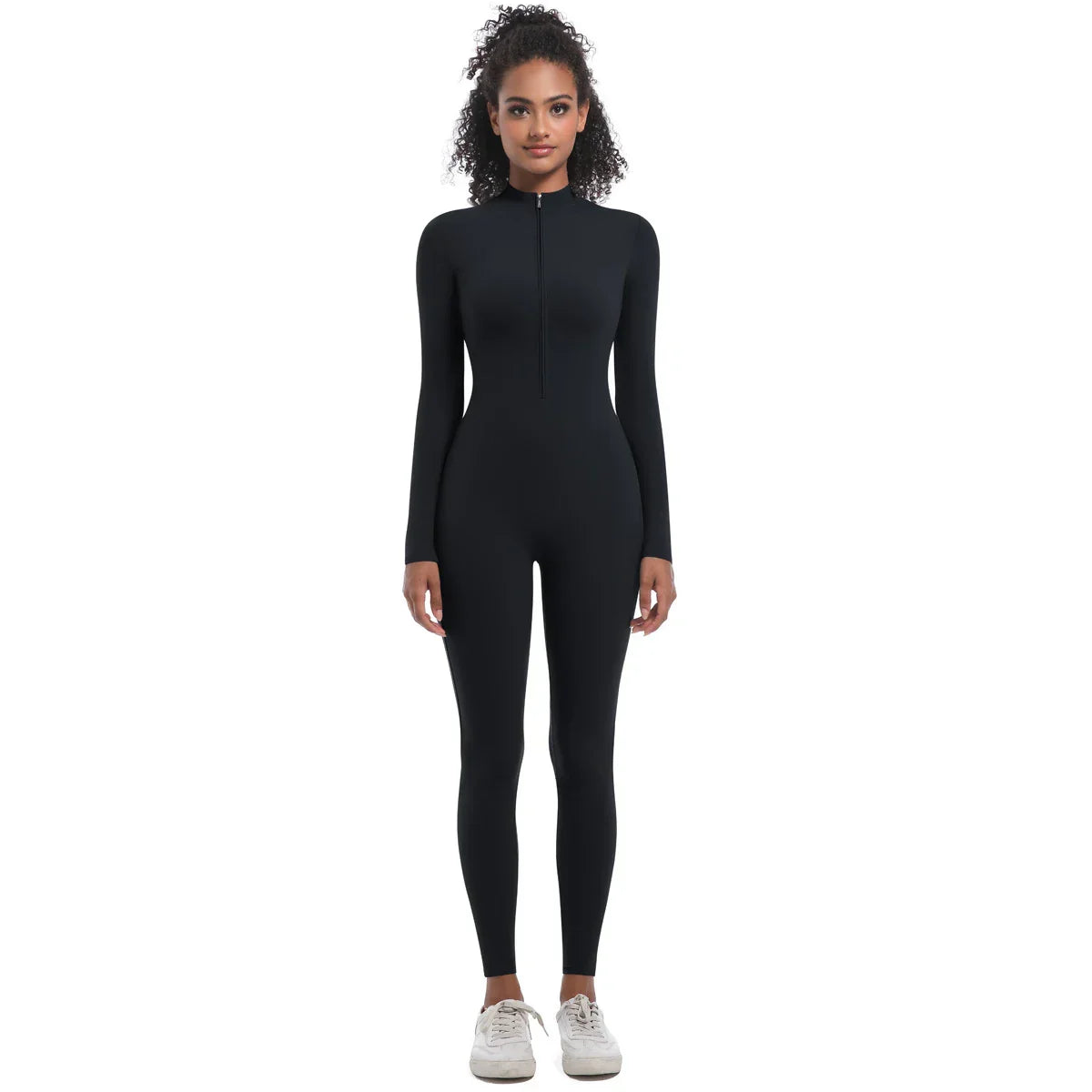 Women's Jumpsuit Women's Sports Shapewear Seamless Slim Fit Long Sleeve Sports Bodysuit  Fitness Sports Bodysuit Yoga Suit