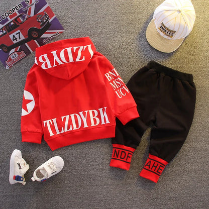 New Spring Autumn Fashion Baby Clothes For Girls Children Boys Hoodies Pants 2Pcs/Sets Toddler Casual Clothing Kids Tracksuits