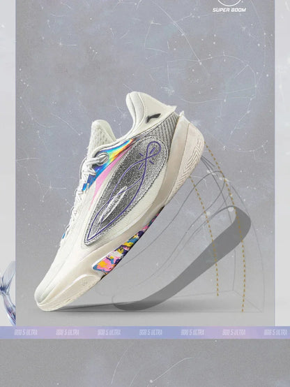 Men's WADE 808 5 ULTRA Professional Basketball Shoes SUPER BOOM Cushioning Wearable LiNing Sneakers Sport Shoes ABAV015